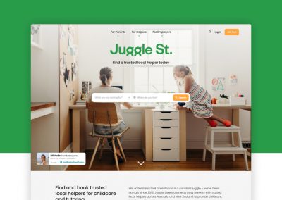 Juggle Street Website Project